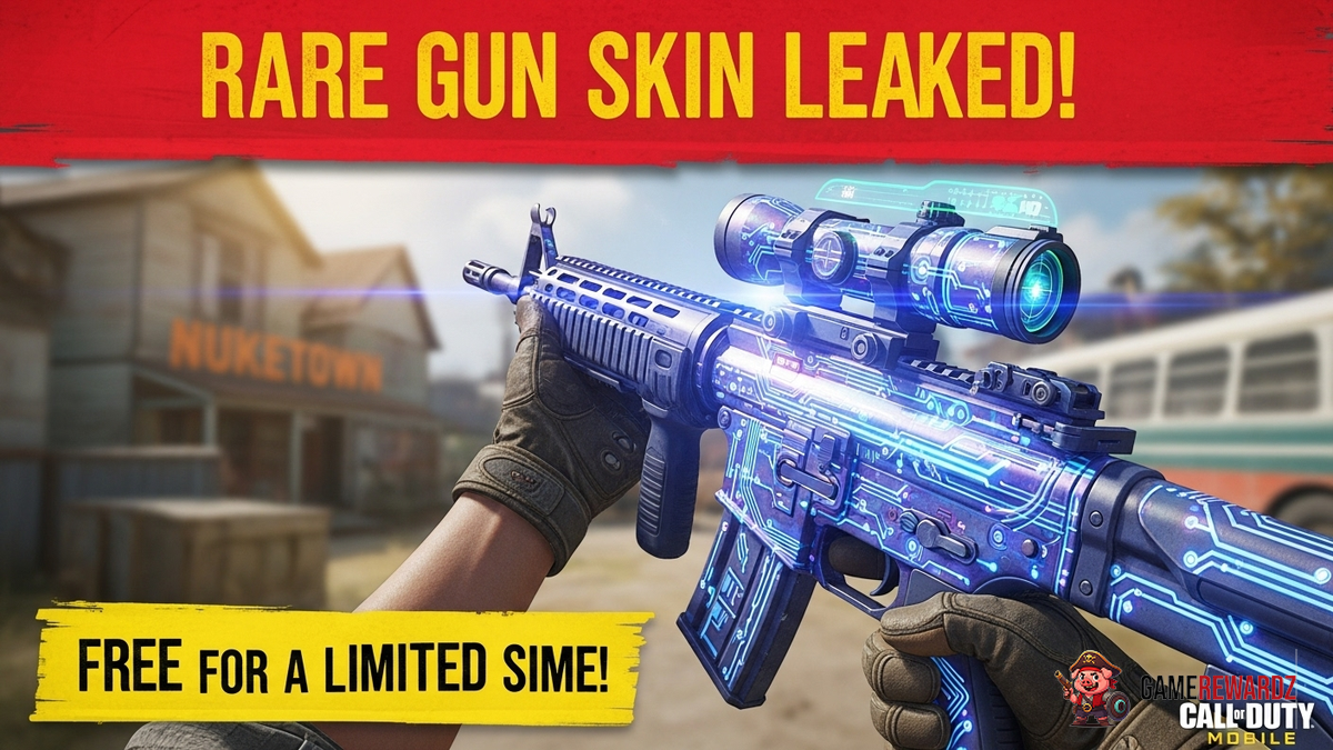 Call of Duty Mobile Rare Gun Skin Leaked – Free for a Limited Time!